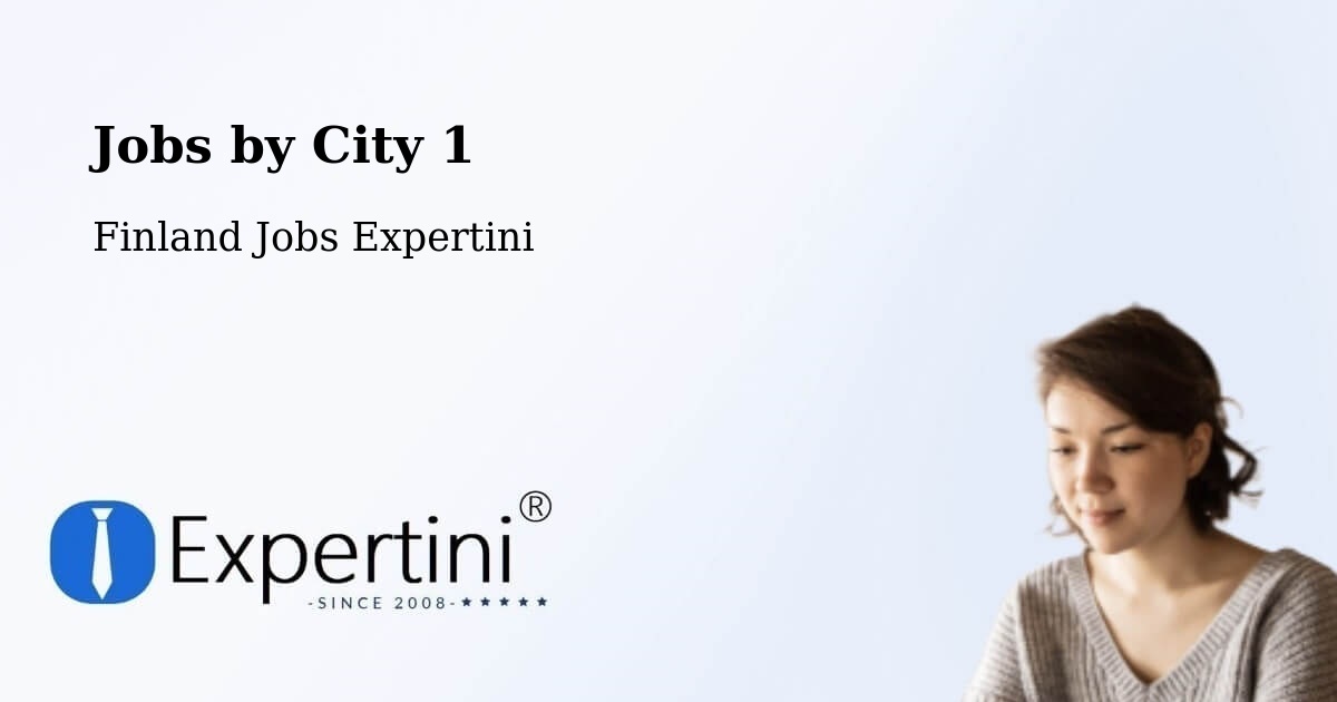 City Jobs in Finland - Expertini
