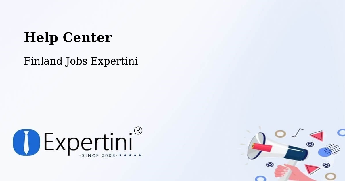 Help Center – Isojoki - Finland Jobs Expertini